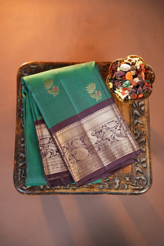 KANCHIPURAM PURE SILK HANDLOOM SAREE