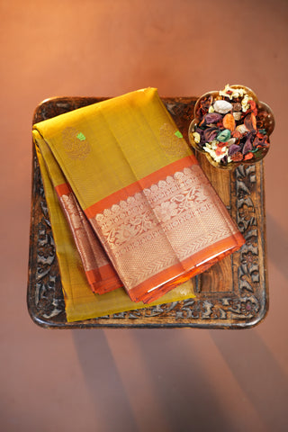 KANCHIPURAM PURE SILK HANDLOOM SAREE