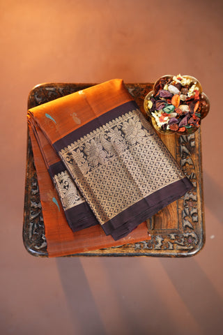 KANCHIPURAM PURE SILK HANDLOOM SAREE