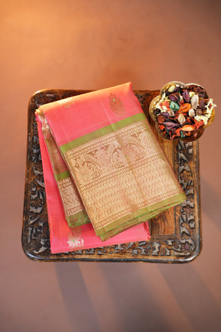 KANCHIPURAM PURE SILK HANDLOOM SAREE