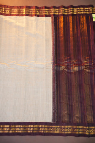 GADWAL PURE COTTON KUTTU BORDER HANDLOOM SAREES