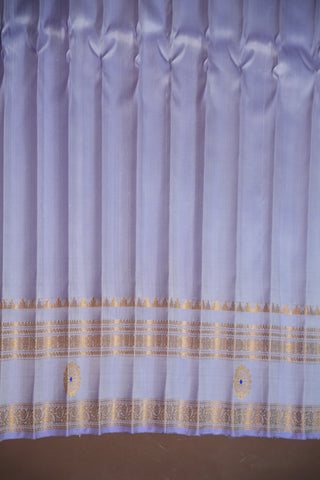 GADWAL PURE SILK GAP BORDER HANDLOOM SAREE