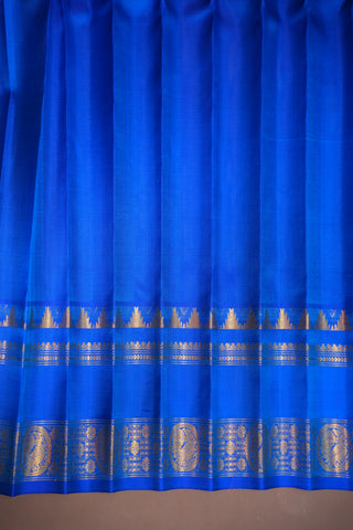 GADWAL PURE SILK GAP BORDER HANDLOOM SAREE