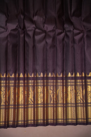 GADWAL PURE SILK CHECKS HANDLOOM SAREE