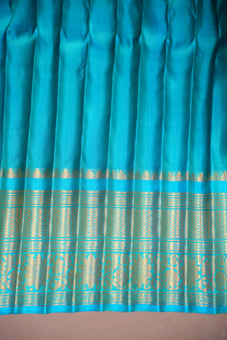 GADWAL PURE SILK CHECKS HANDLOOM SAREE