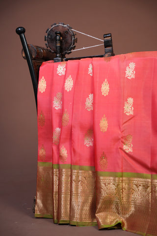 KANCHIPURAM PURE SILK HANDLOOM SAREE