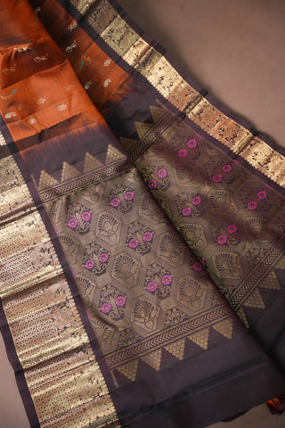 KANCHIPURAM PURE SILK HANDLOOM SAREE