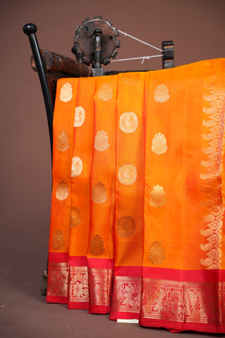 KANCHIPURAM PURE SILK HANDLOOM SAREE