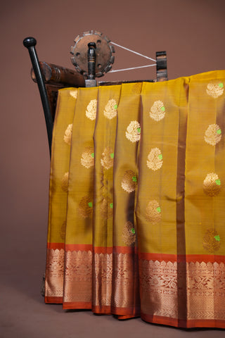 KANCHIPURAM PURE SILK HANDLOOM SAREE