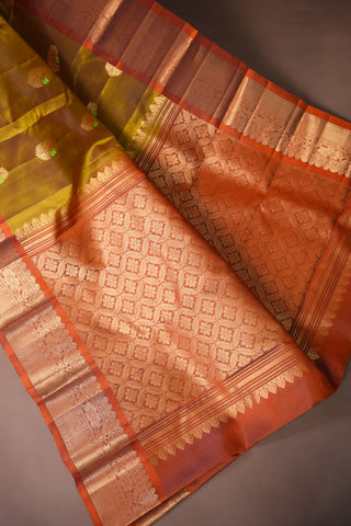 KANCHIPURAM PURE SILK HANDLOOM SAREE