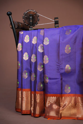 KANCHIPURAM PURE SILK HANDLOOM SAREE