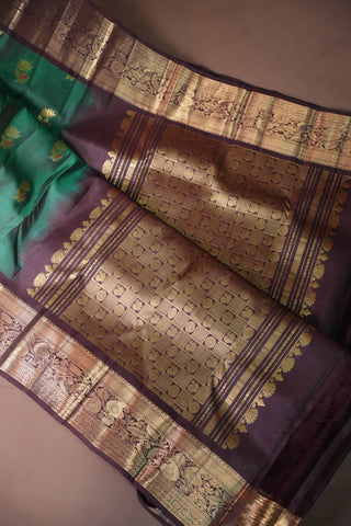KANCHIPURAM PURE SILK HANDLOOM SAREE
