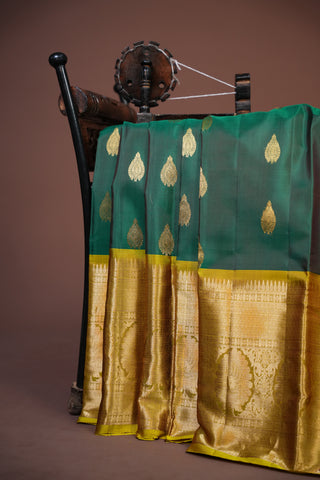 KANCHIPURAM PURE SILK HANDLOOM SAREE