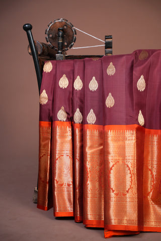 KANCHIPURAM PURE SILK HANDLOOM SAREE