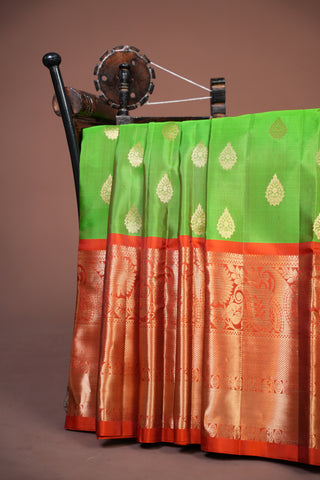 KANCHIPURAM PURE SILK HANDLOOM SAREE