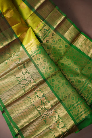 KANCHIPURAM PURE SILK HANDLOOM SAREE
