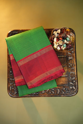 KANCHIPURAM PURE SILK HANDLOOM SAREE