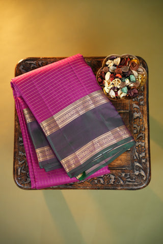 KANCHIPURAM PURE SILK HANDLOOM SAREE