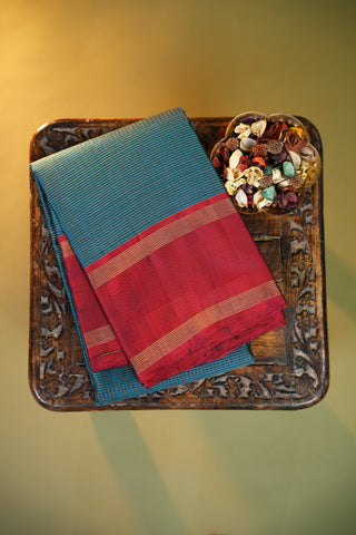 KANCHIPURAM PURE SILK HANDLOOM SAREE
