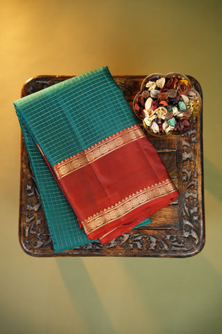 KANCHIPURAM PURE SILK HANDLOOM SAREE