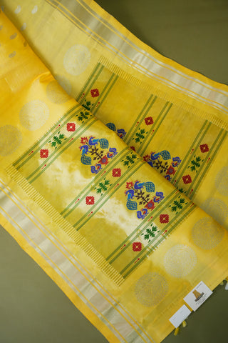 GADWAL PURE SILK PAITHANI HANDLOOM SAREE