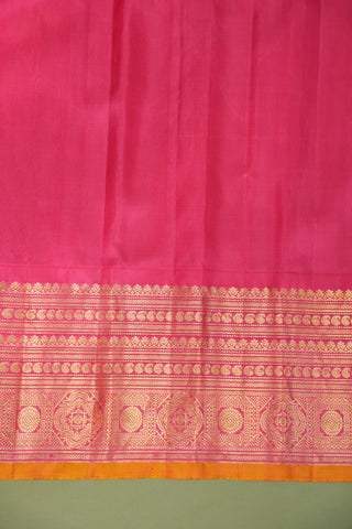 PREMIUM GADWAL PURE SILK HANDLOOM SAREE WITH KUTTU EQUAL BORDER