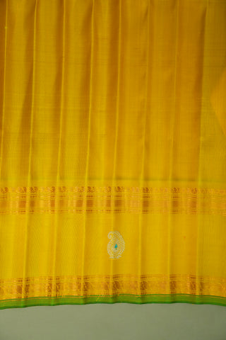 GADWAL PURE SILK GAP BORDER HANDLOOM SAREE