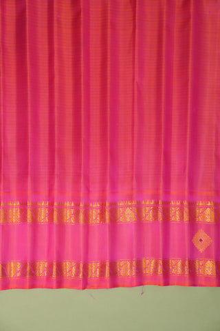 GADWAL PURE SILK GAP BORDER HANDLOOM SAREE