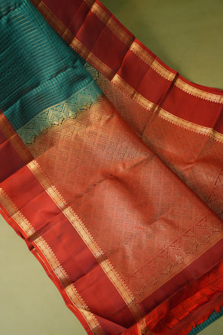 KANCHIPURAM PURE SILK HANDLOOM SAREE