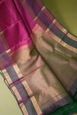 KANCHIPURAM PURE SILK HANDLOOM SAREE