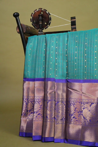 KANCHIPURAM TRADITIONAL PURE SILK HANDLOOM SAREE