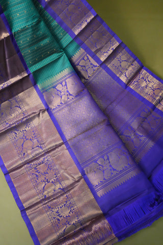 KANCHIPURAM TRADITIONAL PURE SILK HANDLOOM SAREE