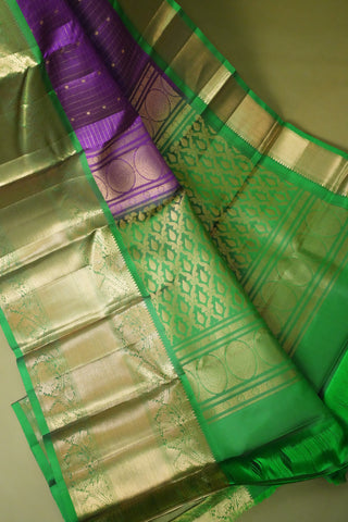 KANCHIPURAM TRADITIONAL PURE SILK HANDLOOM SAREE