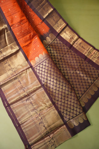 KANCHIPURAM TRADITIONAL PURE SILK HANDLOOM SAREE