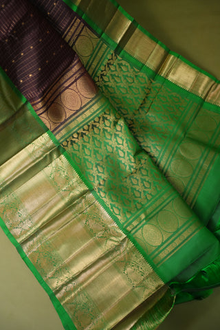KANCHIPURAM TRADITIONAL PURE SILK HANDLOOM SAREE