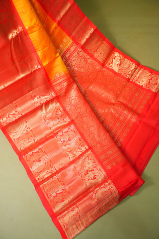 KANCHIPURAM TRADITIONAL PURE SILK HANDLOOM SAREE
