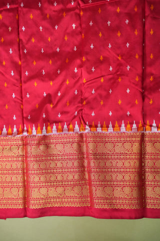 POCHAMPALLY IKKAT PATTU PURE SILK HANDLOOM SAREE
