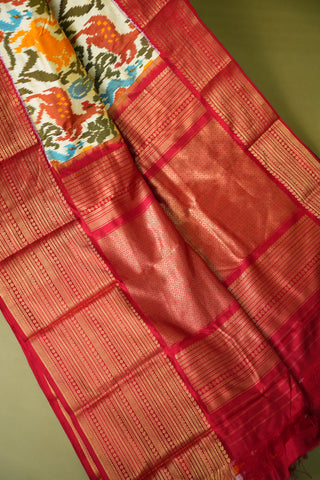 POCHAMPALLY IKKAT PATTU PURE SILK HANDLOOM SAREE