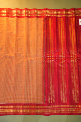 GADWAL PURE COTTON SMALL BORDER SAREE
