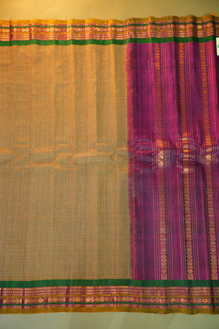 GADWAL PURE COTTON SMALL BORDER SAREE