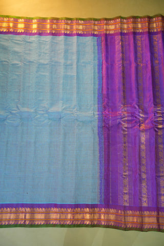 GADWAL PURE COTTON SMALL BORDER SAREE