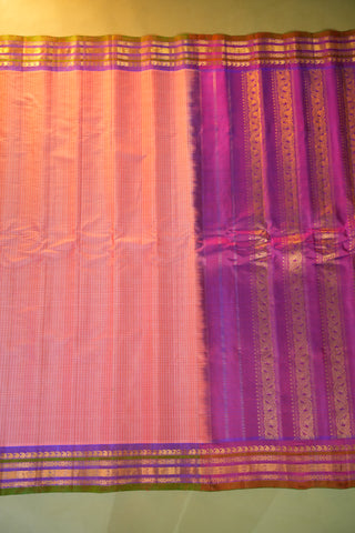 GADWAL PURE COTTON SMALL BORDER SAREE