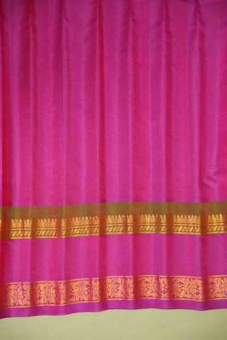 GADWAL COTTON SILK (SICO) GAP BORDER SAREE