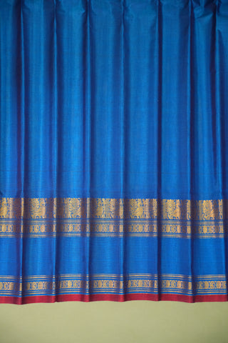 GADWAL COTTON SILK (SICO) GAP BORDER SAREE