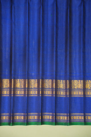 GADWAL COTTON SILK (SICO) GAP BORDER SAREE