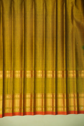 GADWAL COTTON SILK (SICO) GAP BORDER SAREE