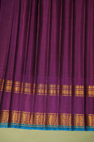 GADWAL COTTON SILK (SICO) GAP BORDER SAREE