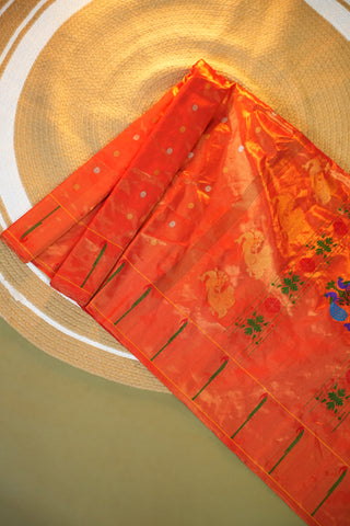GADWAL PURE SILK PAITHANI HANDLOOM SAREE