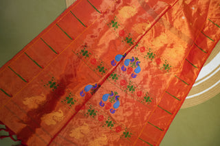 GADWAL PURE SILK PAITHANI HANDLOOM SAREE