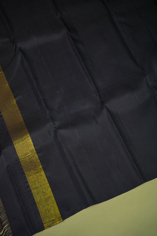 KANCHIPURAM PURE SILK HANDLOOM SAREE WITH TEMPLE BORDER